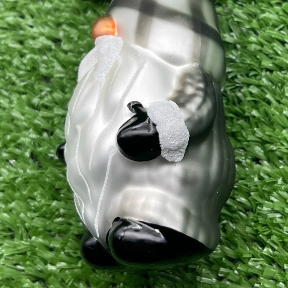 Gnome with Plaid Hat Ornament, NWT - Picture 5 of 10